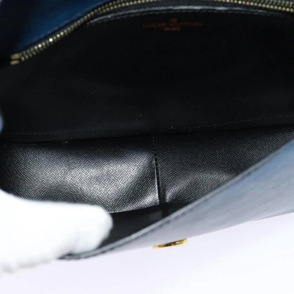 LOUIS VUITTON Epi Saint Cloud GM Shoulder Bag Toledo Blue - Picture 13 of 16